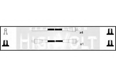 Комплект проводов зажигания HighVolt STANDARD купить