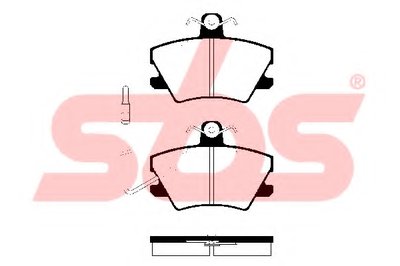 Комплект тормозных колодок, дисковый тормоз sbs купить
