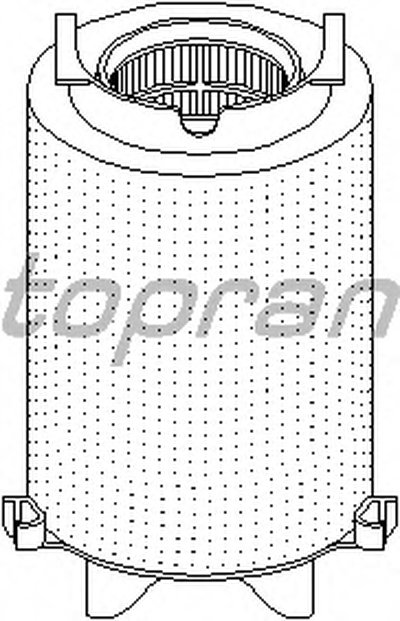 Воздушный фильтр TOPRAN купить