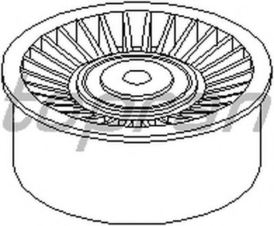 Паразитный / Ведущий ролик, зубчатый ремень TOPRAN купить