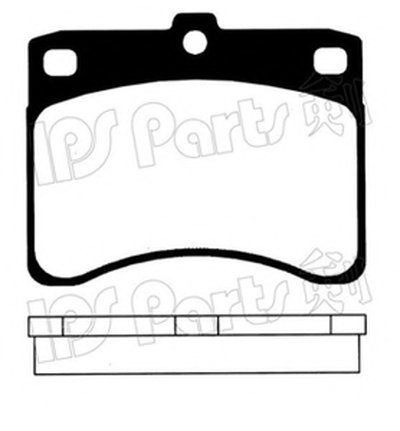 Комплект тормозных колодок, дисковый тормоз IPS Parts IPS Parts купить