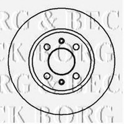 Тормозной диск BORG & BECK купить