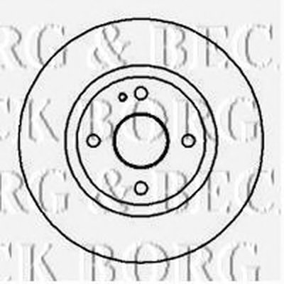 Тормозной диск BORG & BECK купить