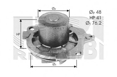 Водяной насос CALIBER купить