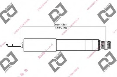 Амортизатор DJ PARTS купить