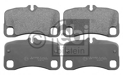 Комплект тормозных колодок, дисковый тормоз FEBI BILSTEIN купить