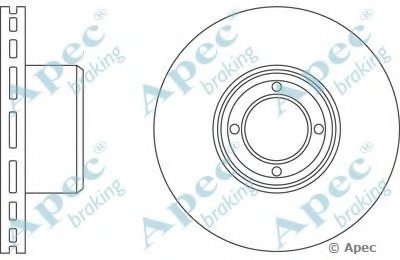 Тормозной диск APEC braking купить