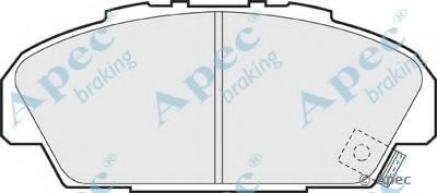 Комплект тормозных колодок, дисковый тормоз APEC braking купить