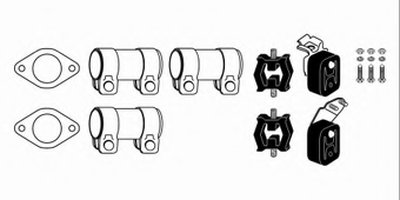Монтажный комплект, система выпуска HJS купить