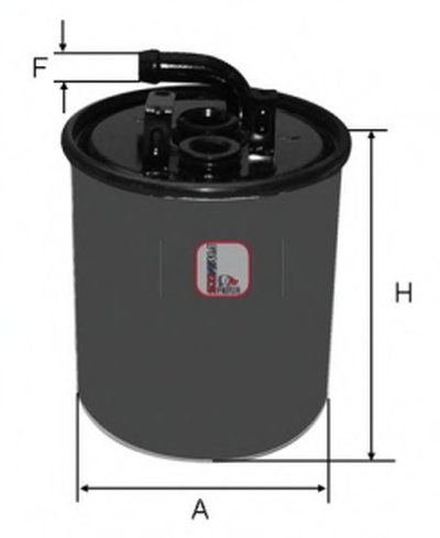 Фильтр топливный MB Sprinter/Vito 2.2/2.7CDI 00-06 (OM611/612)