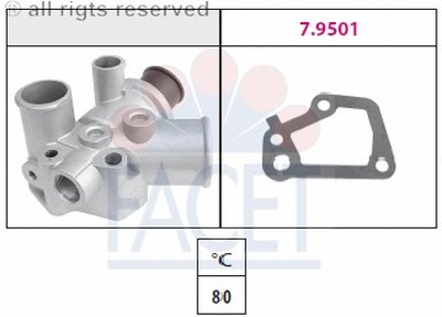 Термостат, охлаждающая жидкость FACET купить