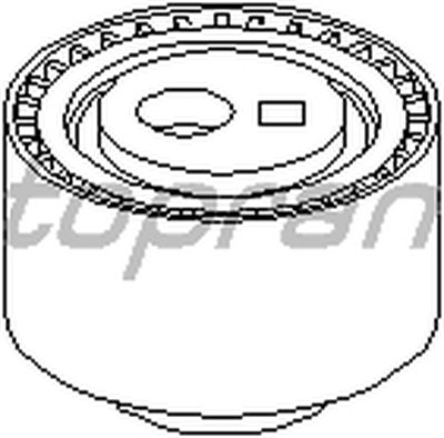 Натяжной ролик, ремень ГРМ TOPRAN купить