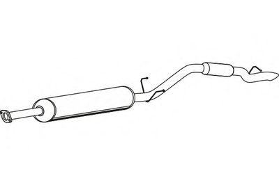 Глушитель выхлопных газов конечный FENNO купить