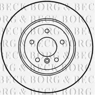 Тормозной диск BORG & BECK купить