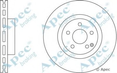 Тормозной диск APEC braking купить