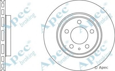 Тормозной диск APEC braking купить