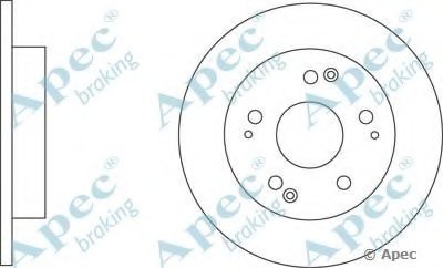 Тормозной диск APEC braking купить