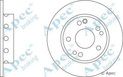 Тормозной диск APEC braking купить