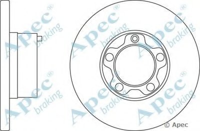 Тормозной диск APEC braking купить