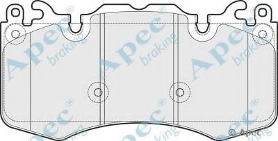 Комплект тормозных колодок, дисковый тормоз APEC braking купить