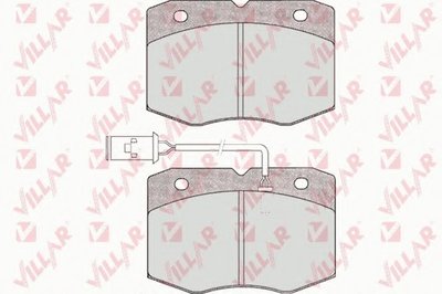 Комплект тормозных колодок, дисковый тормоз VILLAR купить