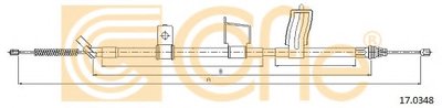 Трос, стояночная тормозная система COFLE купить