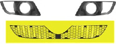 Решетка вентилятора, буфер VAN WEZEL купить