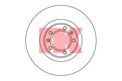 Тормозной диск NK купить