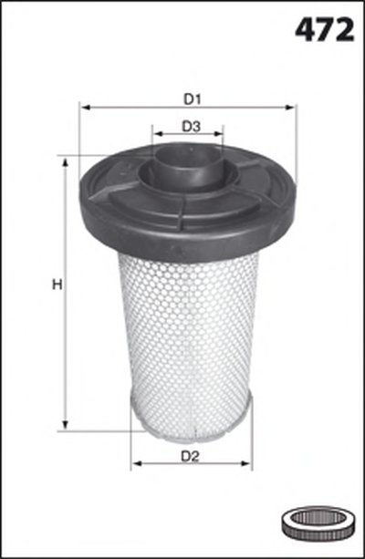Воздушный фильтр MECAFILTER MECAFILTER купить