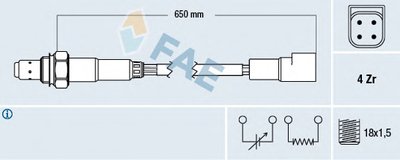 Лямда-зонд FAE купить
