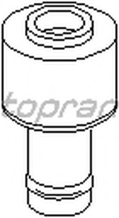 Клапан, отвода воздуха из картера TOPRAN Придбати