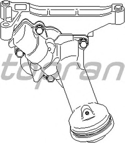 Масляный насос TOPRAN купить