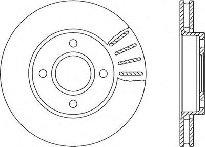 Тормозной диск RADIANCE OPEN PARTS купить