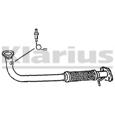 Труба выхлопного газа KLARIUS купить