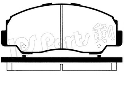 Комплект тормозных колодок, дисковый тормоз IPS Parts IPS Parts купить