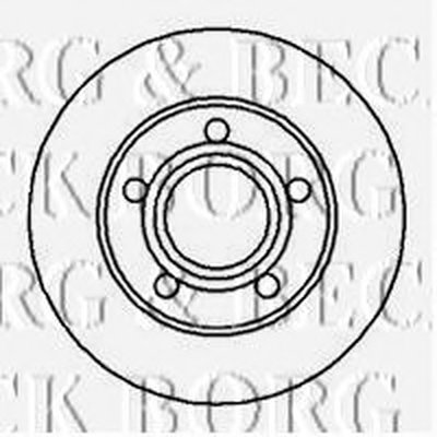 Тормозной диск BORG & BECK купить