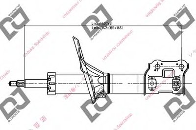 Амортизатор DJ PARTS купить