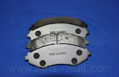 Комплект тормозных колодок, дисковый тормоз PARTS-MALL Придбати