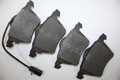 Комплект тормозных колодок, дисковый тормоз Automega Premium Alternativ AUTOMEGA купить