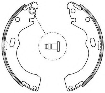 Комплект тормозных колодок ADVANCE OPEN PARTS купить