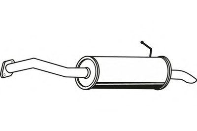 Глушитель выхлопных газов конечный FENNO купить