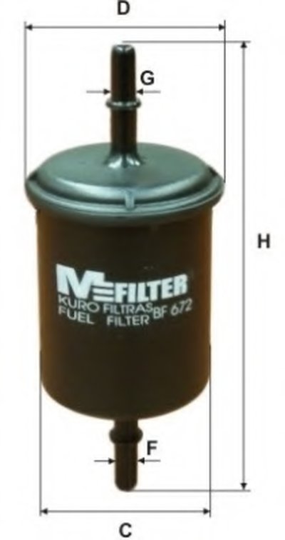 Топливный фильтр MFILTER Придбати