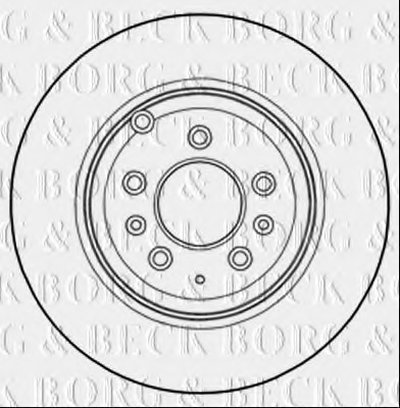 Тормозной диск BORG & BECK купить