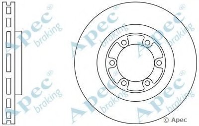 Тормозной диск APEC braking купить