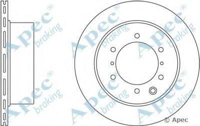 Тормозной диск APEC braking купить