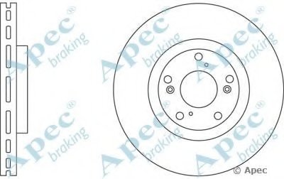 Тормозной диск APEC braking купить