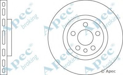 Тормозной диск APEC braking купить