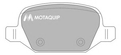 Комплект тормозных колодок, дисковый тормоз MOTAQUIP купить