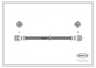 Тормозной шланг CORTECO купить