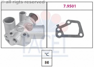 Термостат, охлаждающая жидкость FACET купить